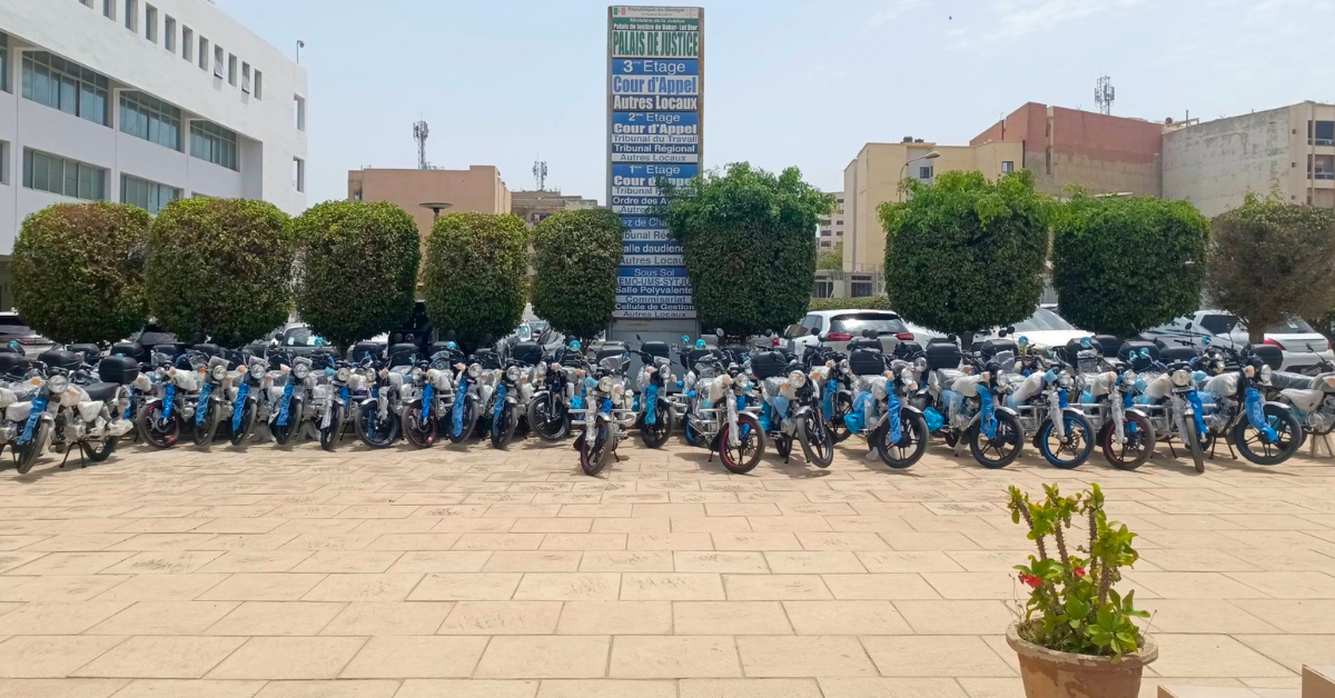 Justice de proximité : 33 motos pour rapprocher les Sénégalais du droit