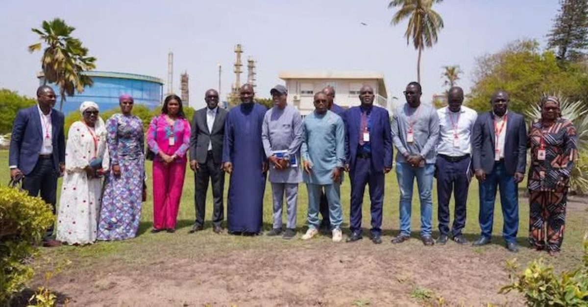 Nouveau lycee technique petrol et gaz dans la banlieu de Dakar